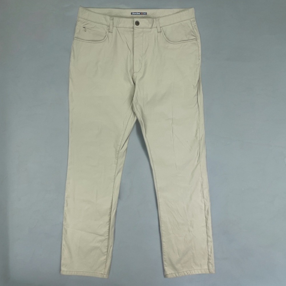 Desert Dunes Golf Pants‎ Mens 38x32 Khaki Performance Stretch Nylon Tech Chinos